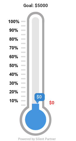 Alternating Current donations fundraising thermometer