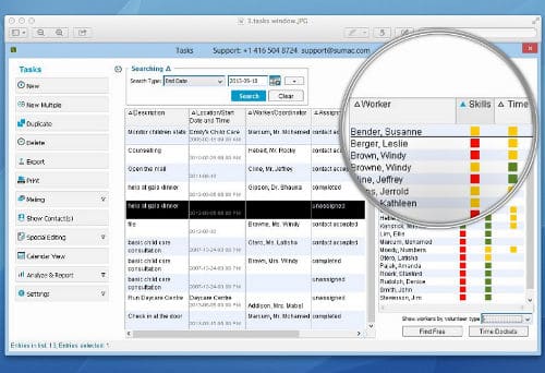 Volunteer Management Simple Scheduling