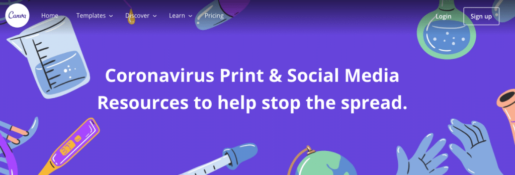 Coronavirus Print and Social Media Resources