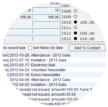 Donor-History-Fundraising-Software