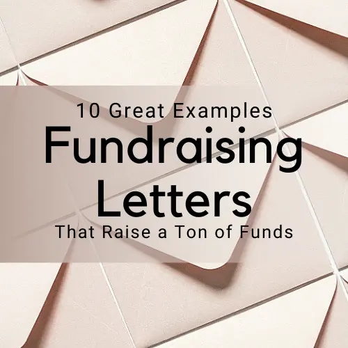 fundraising letters